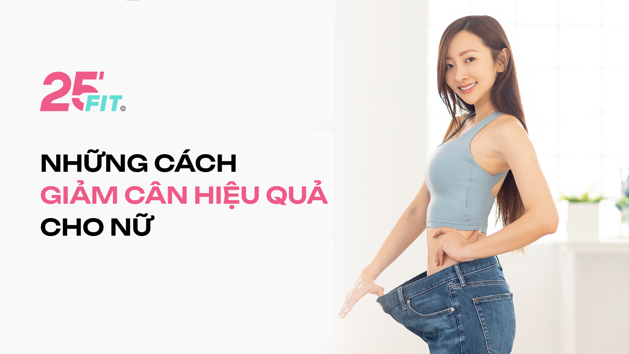 Những cách giảm cân hiệu quả cho nữ