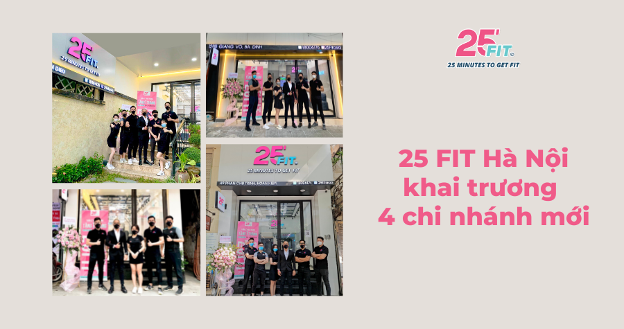 25 FIT Hà Nội: Tưng bừng khai trương 4 studio mới trong tháng 11