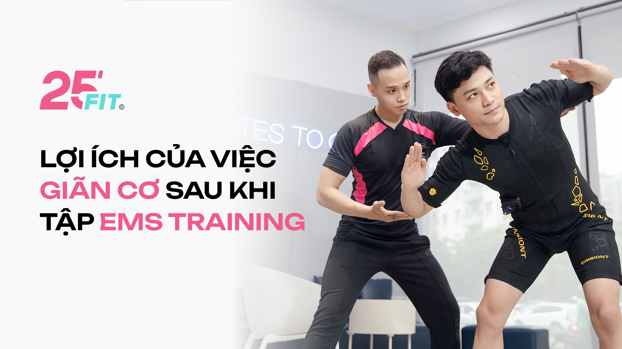 Lợi ích của việc giãn cơ sau khi tập EMS Training