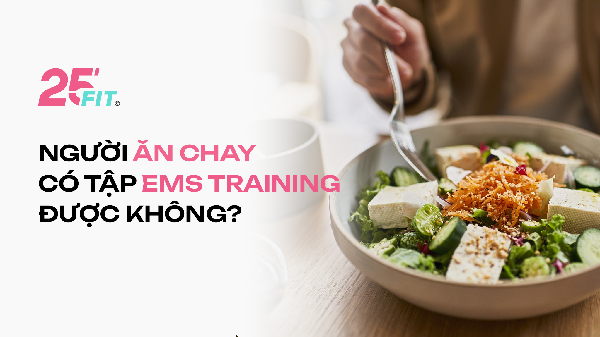 Người ăn chay có tập EMS Training được không?