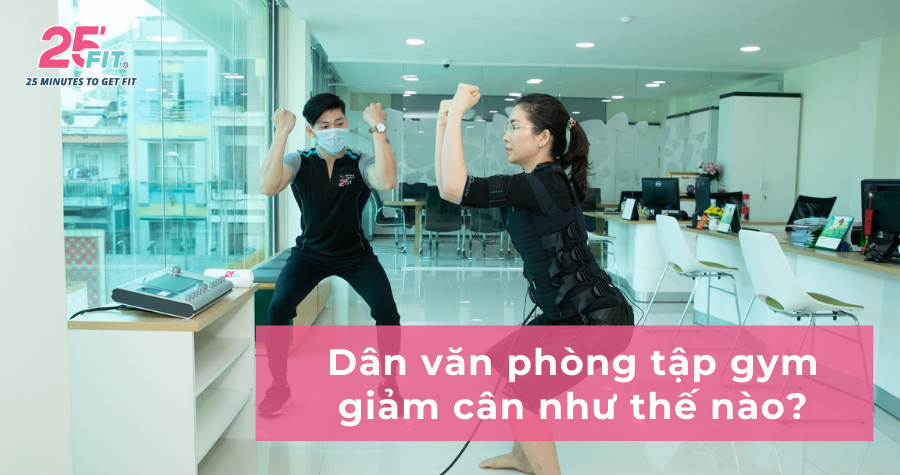 Dân văn phòng tập gym giảm cân như thế nào?