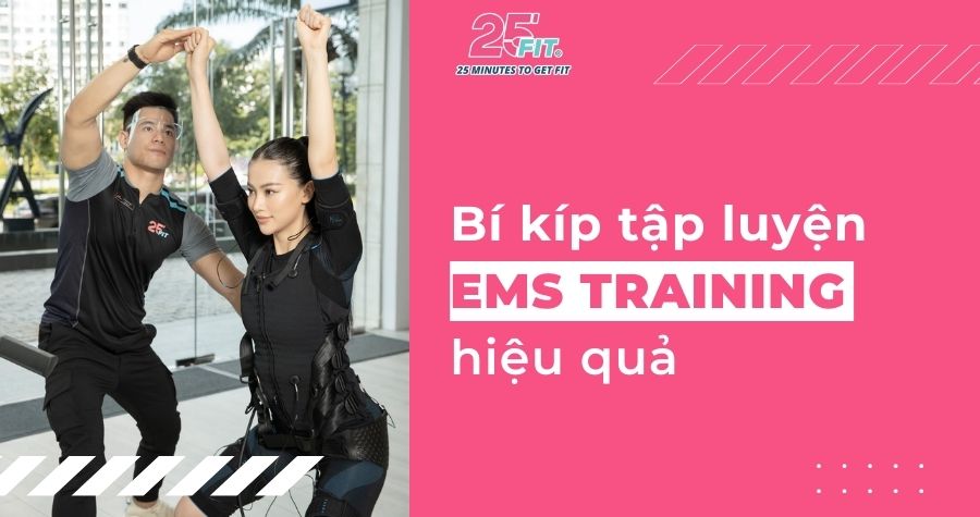 “Bí kíp” giúp bạn tập luyện hiệu quả với công nghệ EMS Training